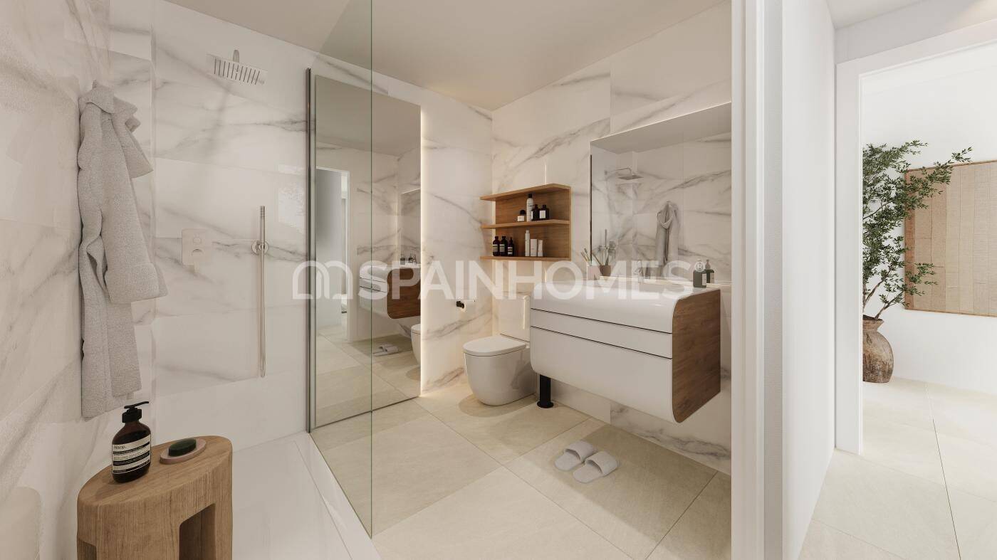 Lägenhet i Mijas, Malaga, Spanien 1 sovrum, 46 kvm. Nr. 166521