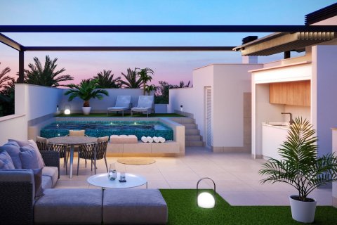 Bungalowi myytävänä Pilar de la Horadada, Alicante, Espanja, 2 makuuhuonetta, 82 m2 No. 141768 - kuva 5