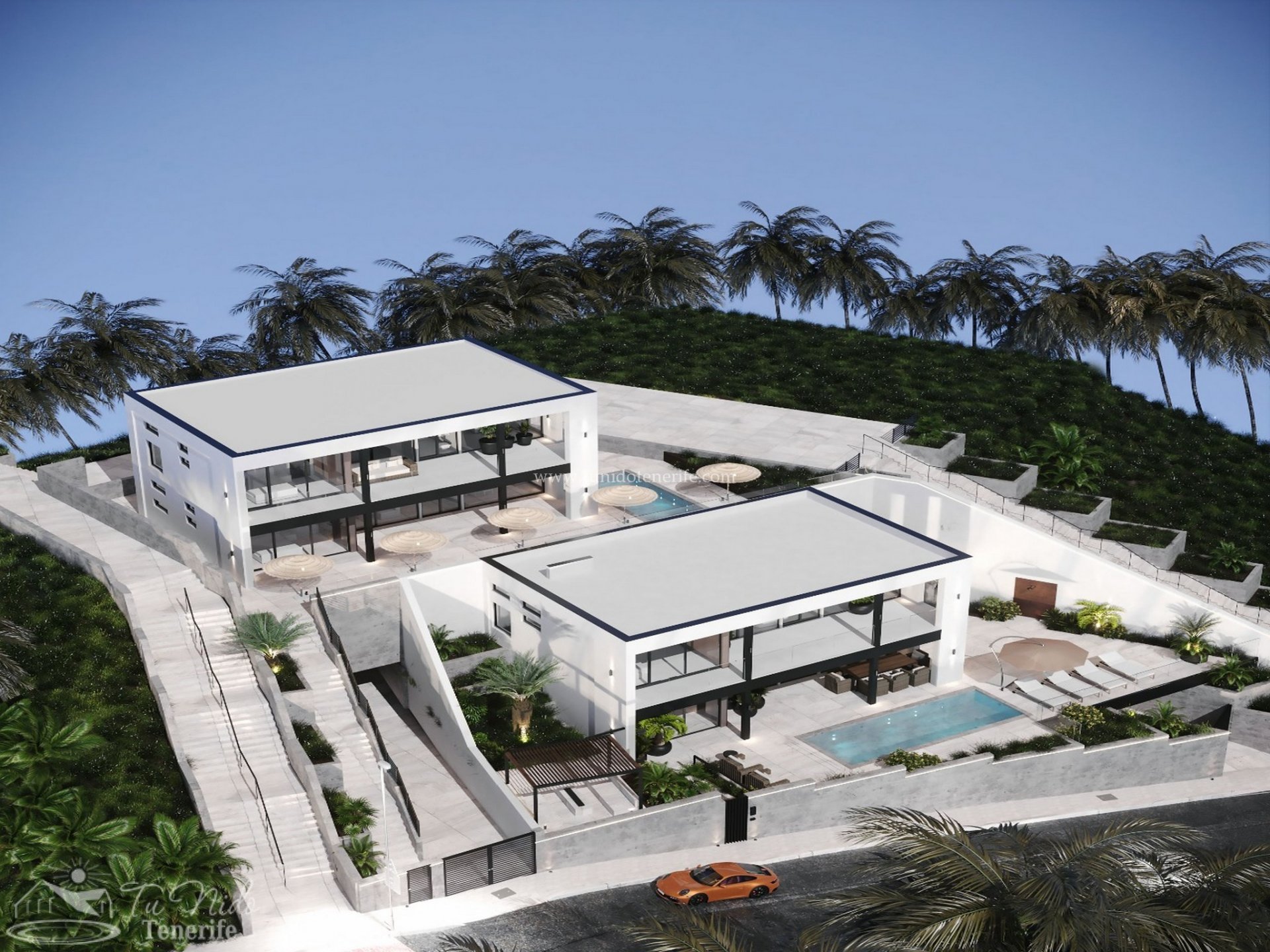 Villa in San Eugenio, Tenerife, Spanien 5 Schlafzimmer, 440 m2 Nr. 64140