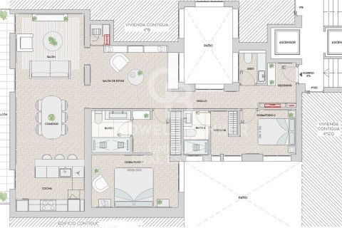 Apartamento en venta en Madrid, España 2 dormitorios, 117 m2 No. 158297 - foto 19