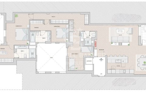Продажа квартиры в Мадрид, Испания 3 спальни, 180м2 №158296 - фото 16