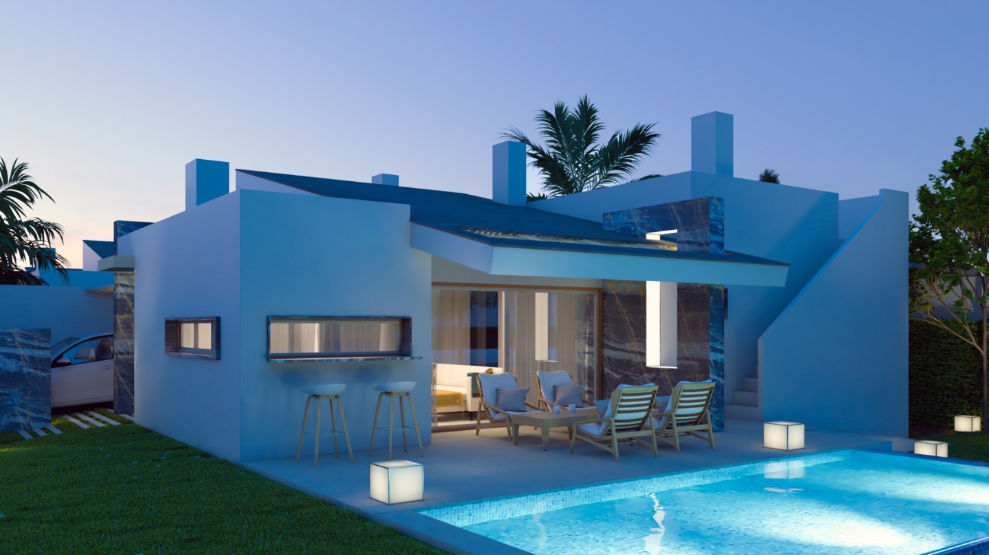 Villa in San Pedro del Pinatar, Murcia, Spain 3 bedrooms, 97 sq.m. No. 80880