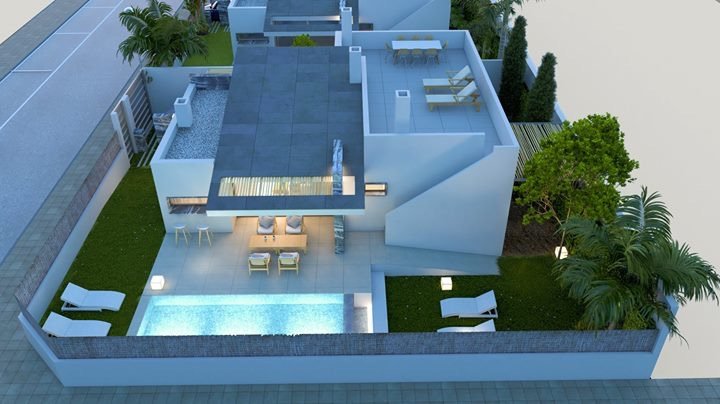 Villa in San Pedro del Pinatar, Murcia, Spain 3 bedrooms, 97 sq.m. No. 80880