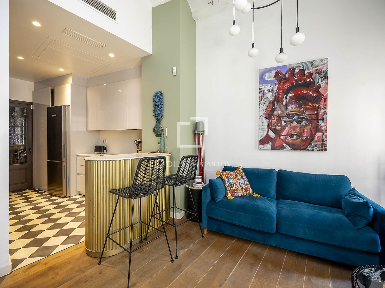 Apartment in Barcelona, Spain 1 bedroom, 70 sq.m. No. 192668