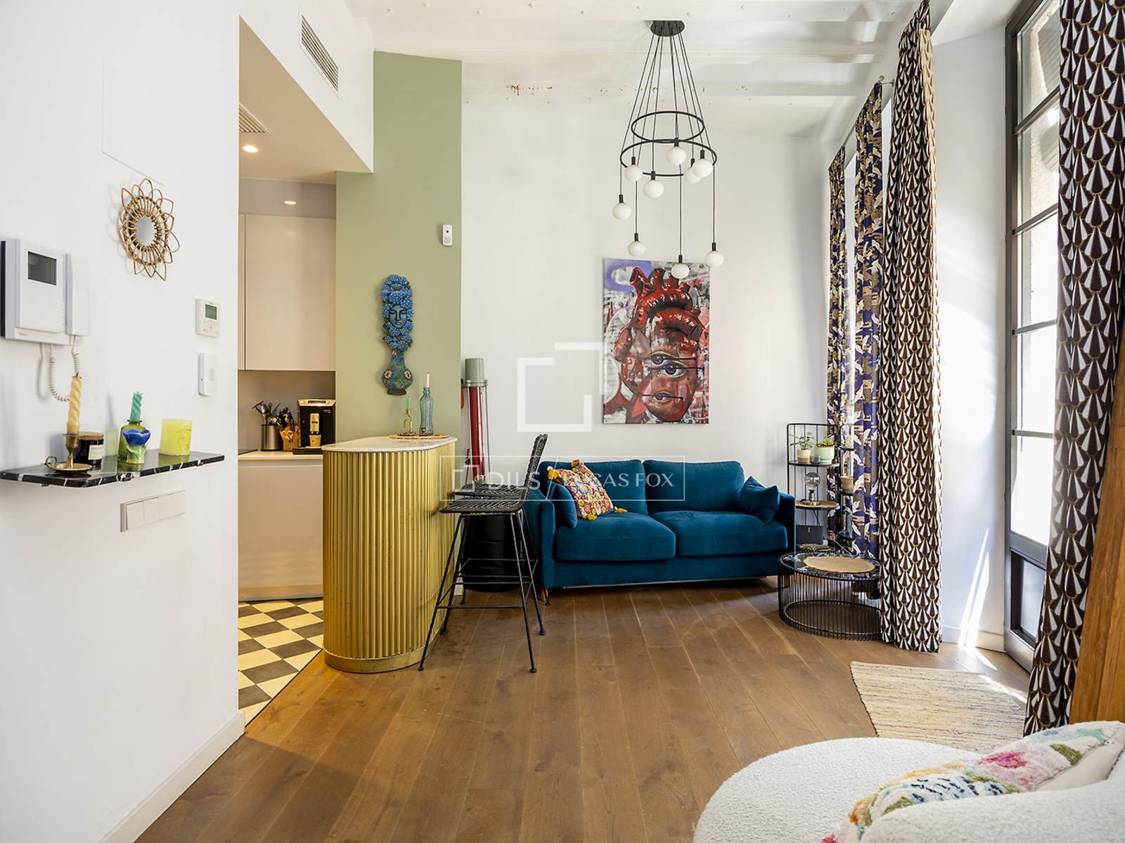 Apartment in Barcelona, Spain 1 bedroom, 70 sq.m. No. 192668