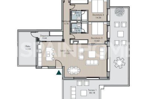 Apartament w Marbella, Malaga, Hiszpania 3 sypialnie, 131 mkw. nr 149648 – zdjęcie 13