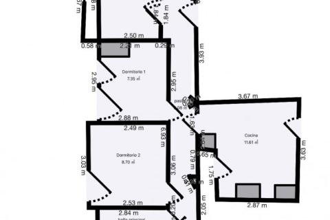 Huoneisto vuokrattavana Pego, Alicante, Espanja, 3 makuuhuonetta, 85 m2 No. 152232 - kuva 16