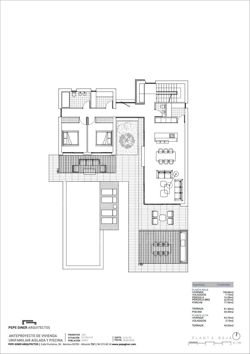 Villa in Javea, Alicante, Spanien 3 Schlafzimmer,  Nr. 157637