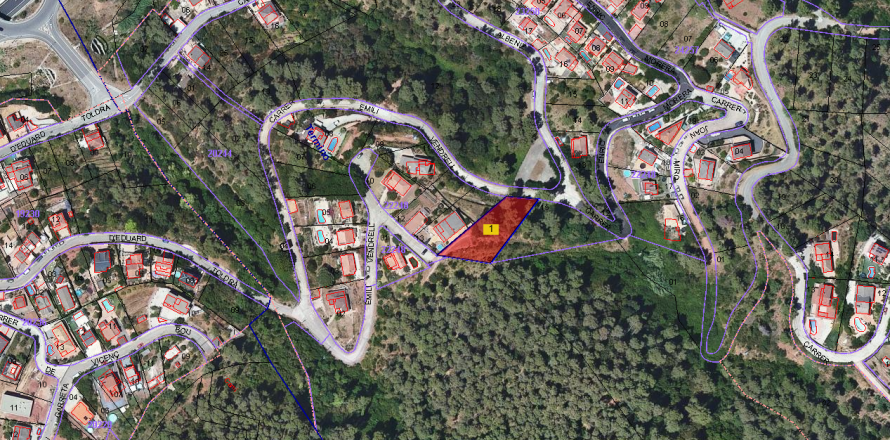Terreno a Cervello, Barcelona, Spagna N° 191415