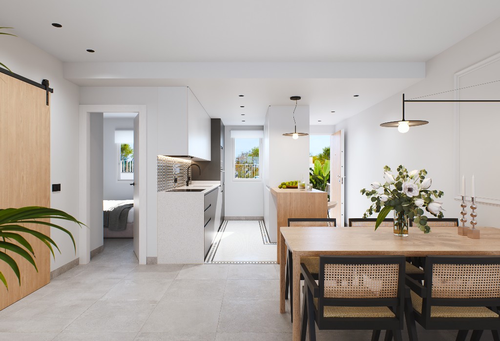 Apartament w Pilar de la Horadada, Alicante, Hiszpania 2 sypialnie, 74 mkw. nr 144961
