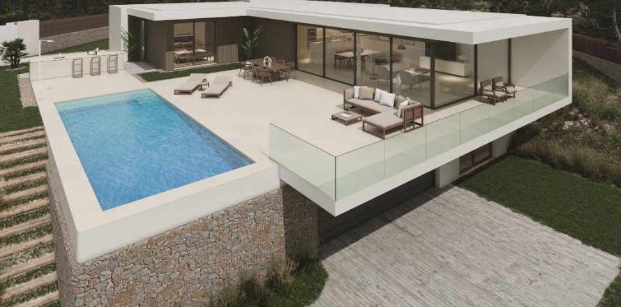 Villa in Campoamor, Alicante, Spain 3 bedrooms, 330 sq.m. No. 144960