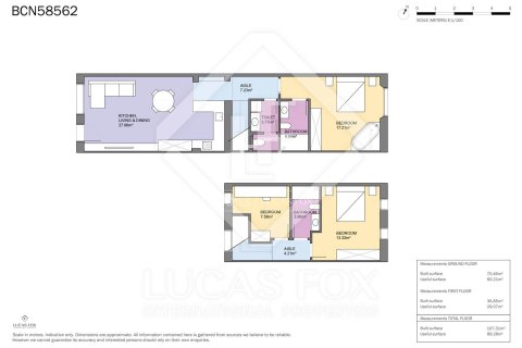 Продажа квартиры в Барселона, Испания 3 спальни, 107м2 №150786 - фото 17