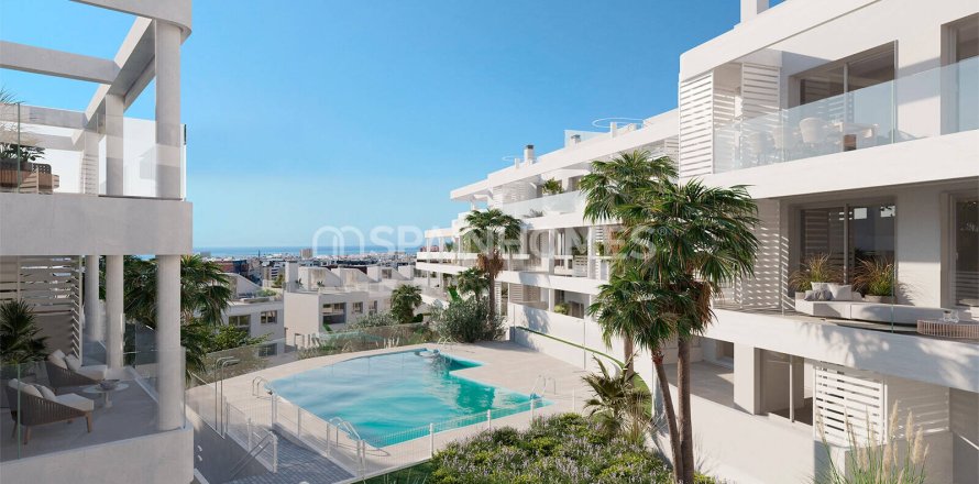 Квартира в Эстепона, Малага, Испания 2 спальни, 80м2 №160622