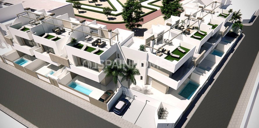 Kattohuoneisto Pilar de la Horadada, Alicante, Espanja 3 makuuhuonetta, 95 m2 No. 160620