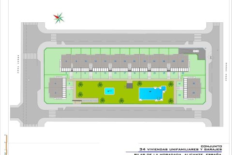 Bungalowi myytävänä Pilar de la Horadada, Alicante, Espanja, 2 makuuhuonetta, 60 m2 No. 152176 - kuva 30