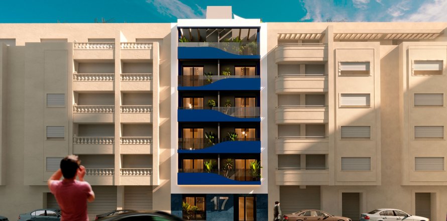 Apartament w Torrevieja, Alicante, Hiszpania 1 sypialnia, 54 mkw. nr 142704