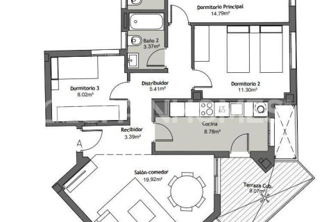 Kattohuoneisto myytävänä Velez-Malaga, Malaga, Espanja, 4 makuuhuonetta, 130 m2 No. 142700 - kuva 9