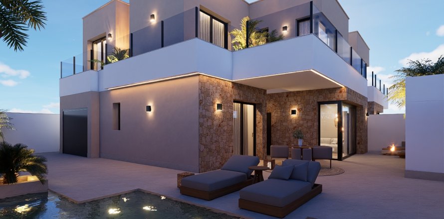 Huvila San Pedro del Pinatar, Murcia, Espanja 4 makuuhuonetta, 210 m2 No. 189953