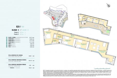 Продажа пентхауса Агилас, Мурсия, Испания 3 спальни, 104м2 №116524 - фото 10