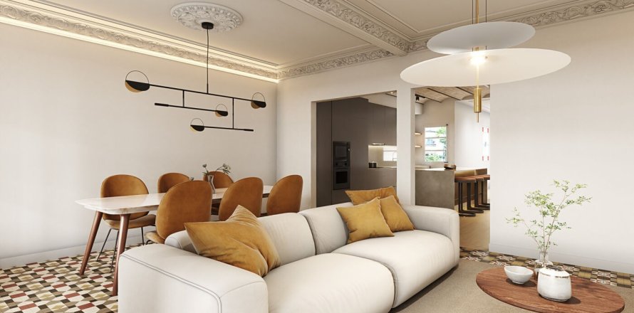 Lägenhet i Barcelona, Spanien 3 sovrum, Nr. 140980