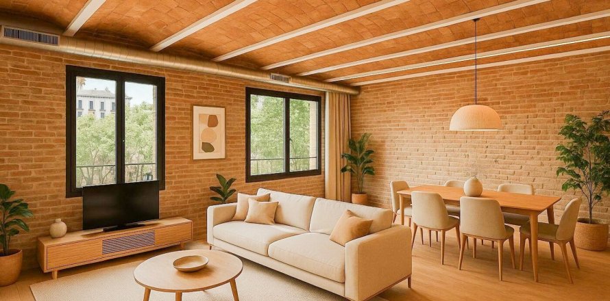 Lägenhet i Barcelona, Spanien 4 sovrum, Nr. 140977