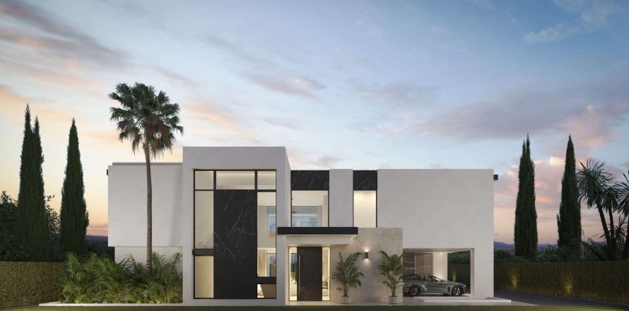 Villa in Estepona, Malaga, Spain 4 bedrooms, 581.72 sq.m. No. 174430