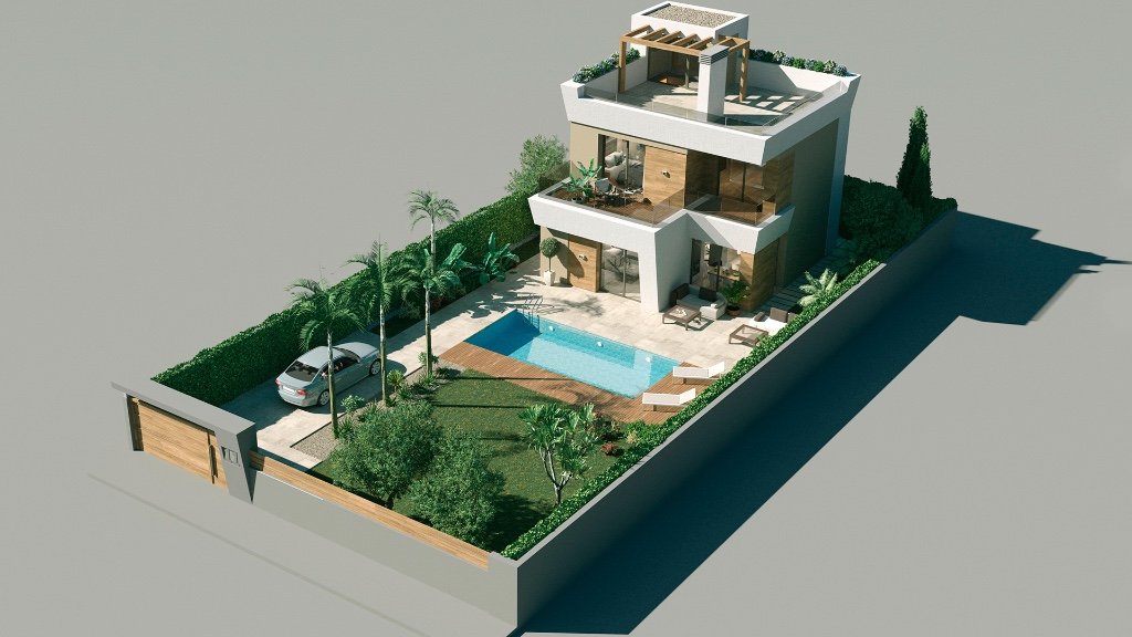 Villa in Ciudad Quesada, Alicante, Spanien 3 Schlafzimmer, 200 m2 Nr. 144763