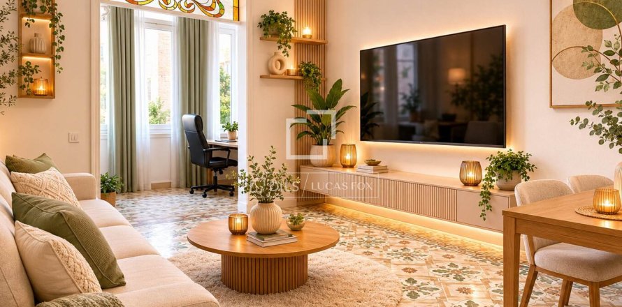 Apartamento en Barcelona, España 2 dormitorios, 70 m2 No. 166332