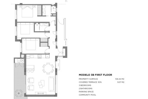 Apartment à vendre à Los Alcazares, Murcia, Espagne, 3 chambres, 106 m2 No. 170528 - photo 8