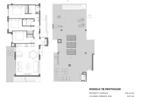 Penthäuser zum Verkauf in Los Alcazares, Murcia, Spanien 3 Schlafzimmer, 106 m2 Nr. 170526 - Foto 9