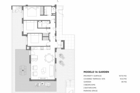 Apartment à vendre à Los Alcazares, Murcia, Espagne, 3 chambres, 107 m2 No. 170524 - photo 9
