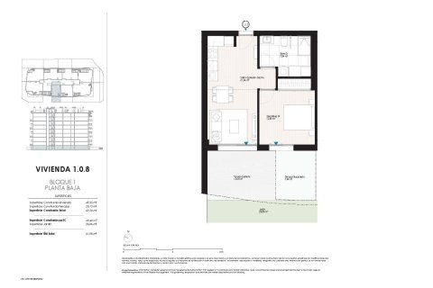 Apartamento en venta en Villajoyosa, Alicante, España 1 dormitorio, 69 m2 No. 190977 - foto 17