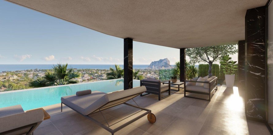 Villa in Calpe, Alicante, Spain 3 bedrooms, 273 sq.m. No. 142472