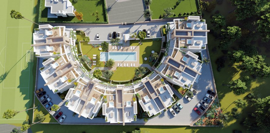 Бунгало в Картахена, Мурсия, Испания 3 спальни, 132м2 №148218