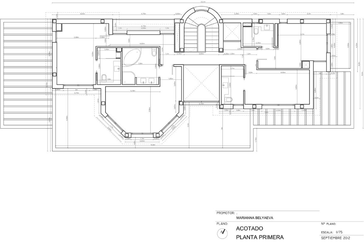 Villa en Calpe, Alicante, España 5 dormitorios, 670 m2 No. 80593