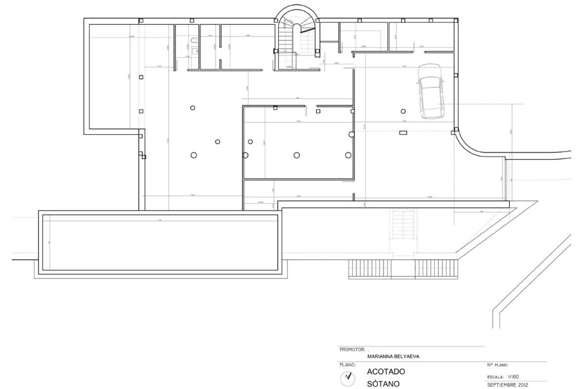Villa en Calpe, Alicante, España 5 dormitorios, 670 m2 No. 80593