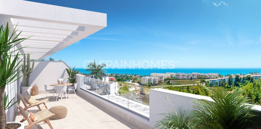Apartment à Mijas, Malaga, Espagne 2 chambres, 90 m2 No. 194763