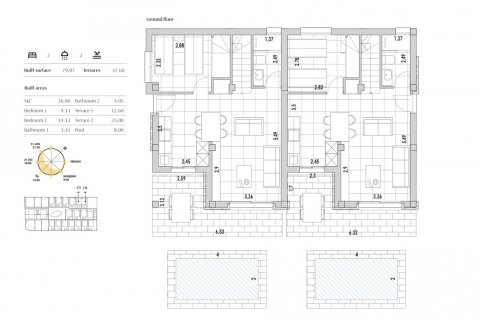 House for sale Torrevieja, Alicante, Spain 2 bedrooms, 79 sq.m. No. 116798 - photo 19