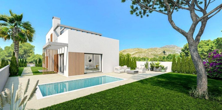 Villa Finestrat, Alicante, Spagna 3 camere da letto, 203 mq. N° 116800