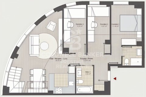 Duplex à vendre à Barcelona, Espagne, 3 chambres, 123 m2 No. 178802 - photo 8