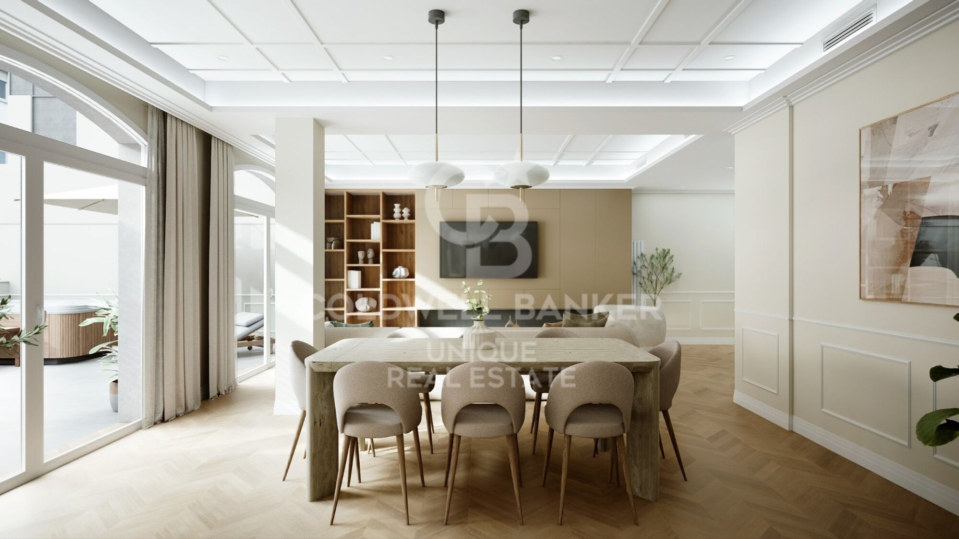 Appartamento a Madrid, Spagna 4 camere da letto, 234 mq. N° 178797
