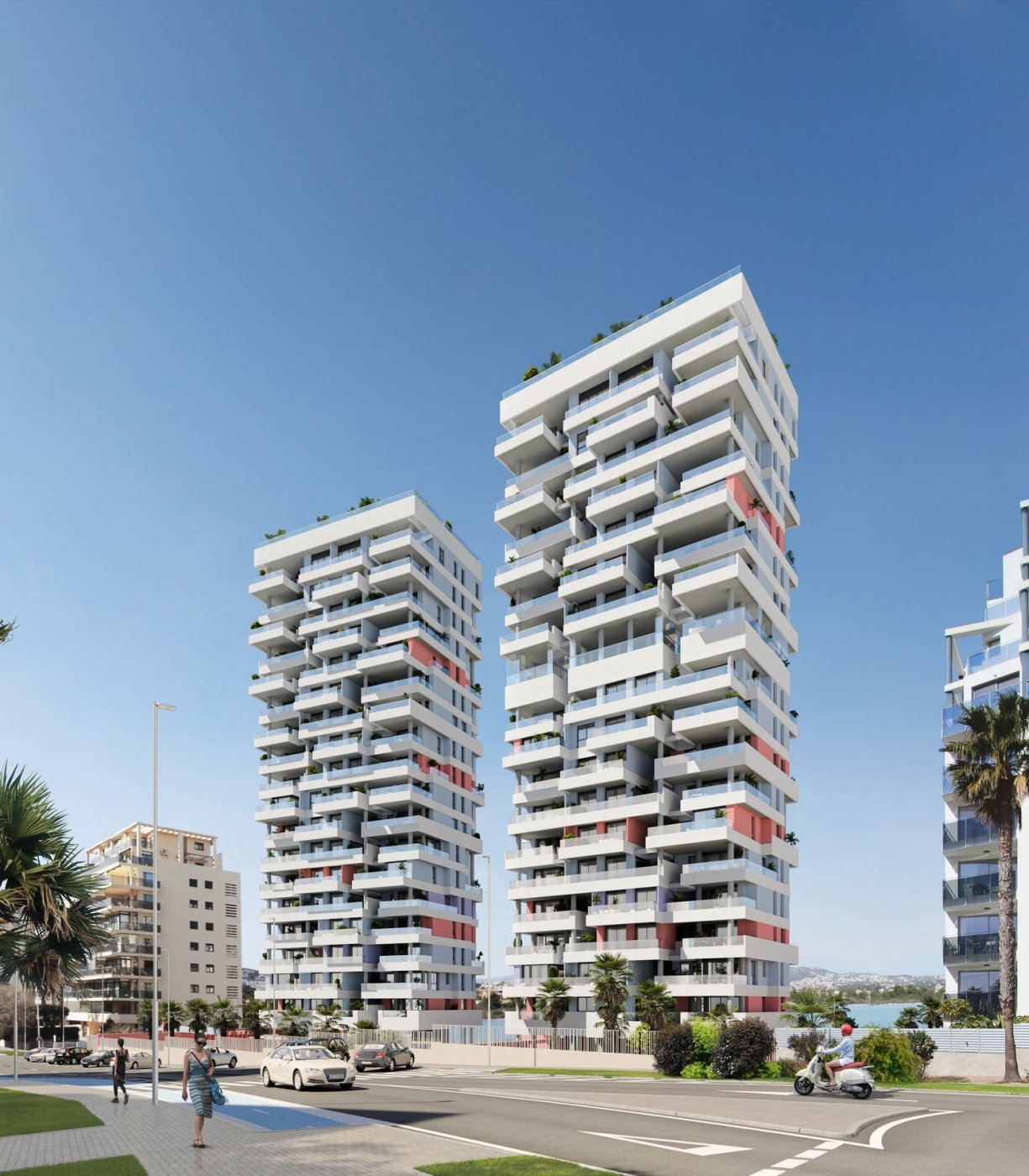 Huoneisto Calpe, Alicante, Espanja 2 makuuhuonetta, 77 m2 No. 161295