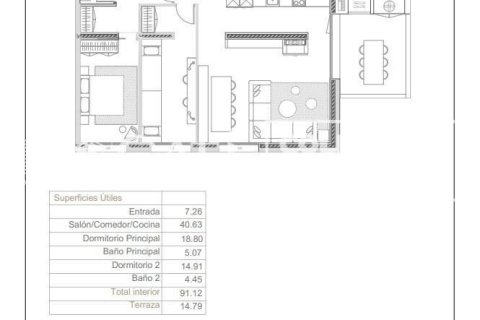 Apartment à vendre à Principado De Andorra (Ninguna Poblacion Tiene C.P.), Lleida, Espagne, 2 chambres, 124 m2 No. 158272 - photo 17