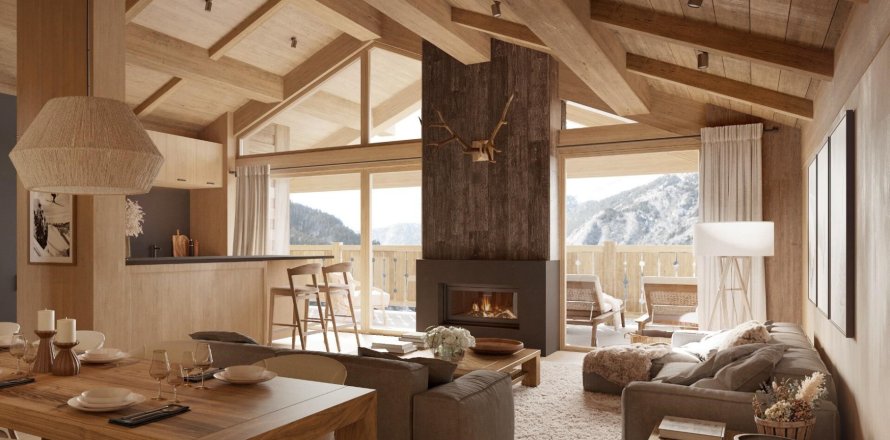 Apartment à Principado De Andorra (Ninguna Poblacion Tiene C.P.), Lleida, Espagne 2 chambres, 136 m2 No. 158275