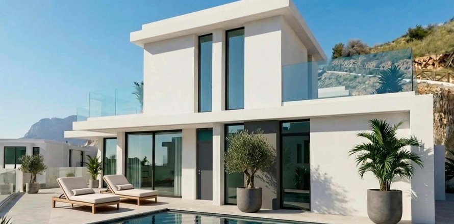 Villa Benidorm, Alicante, Spānijā 3 istabas, 274 m2 Nr. 189366