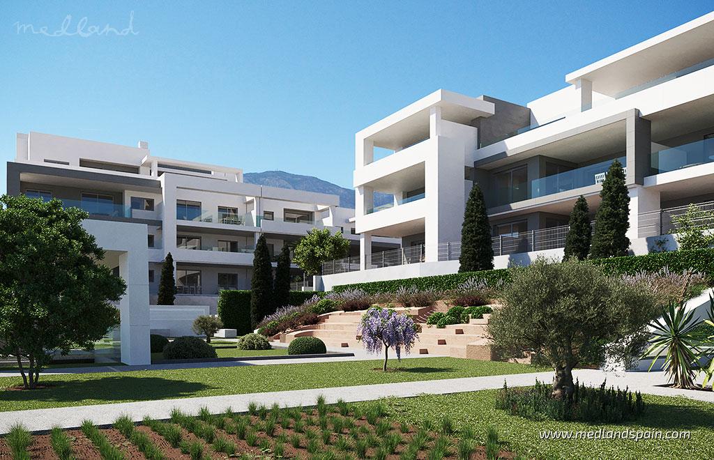 Appartamento a Estepona, Malaga, Spagna 2 camere da letto, 112 mq. N° 64357