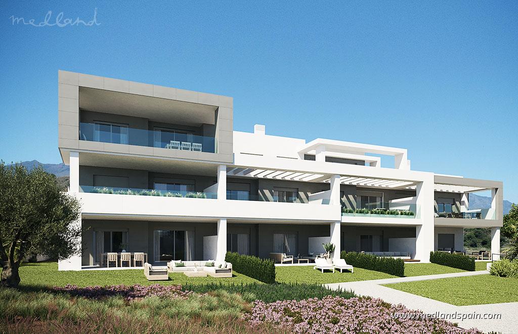 Appartamento a Estepona, Malaga, Spagna 2 camere da letto, 112 mq. N° 64357