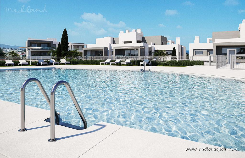 Appartamento a Estepona, Malaga, Spagna 2 camere da letto, 112 mq. N° 64357