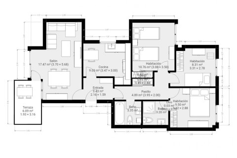 Apartamento en venta en Sanxenxo, Pontevedra, España 3 dormitorios, 95 m2 No. 152689 - foto 27