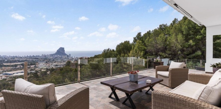 Huvila Calpe, Alicante, Espanja 4 makuuhuonetta, 412 m2 No. 187020